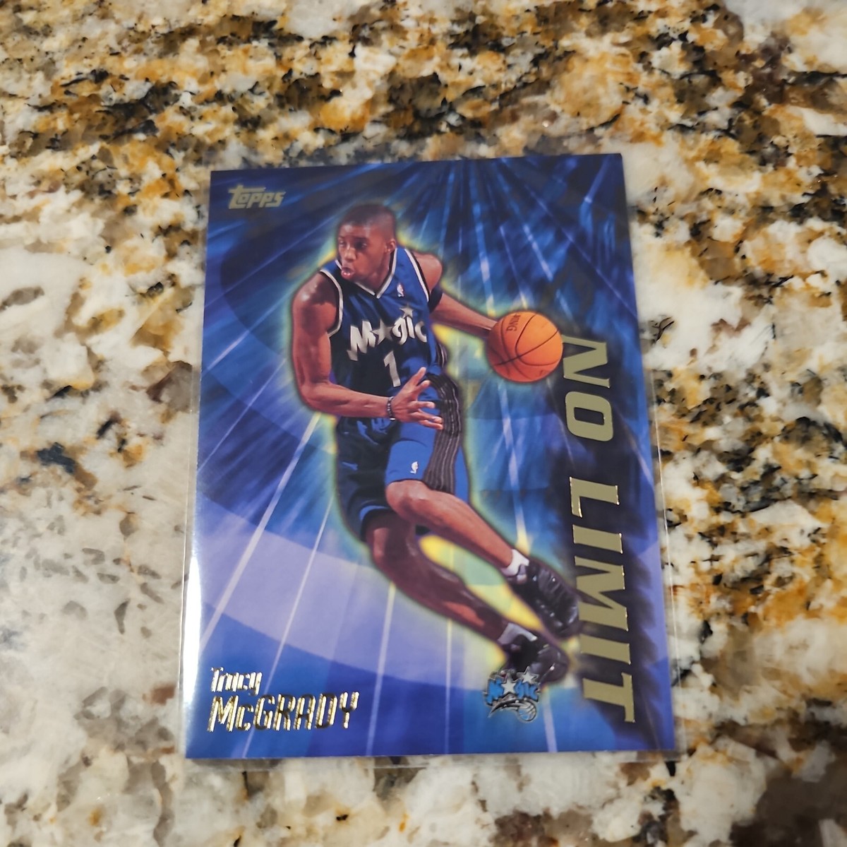 2000-01 Topps No Limit Tracy McGrady #NL4 - Orlando Magic 2000-01 Topps No Limit Tracy McGrady #NL4 - Orlando Magic