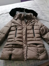Marikoo Women's Warm Winter Jacket Parka Coat Quilted Padded Uk10 Eu38