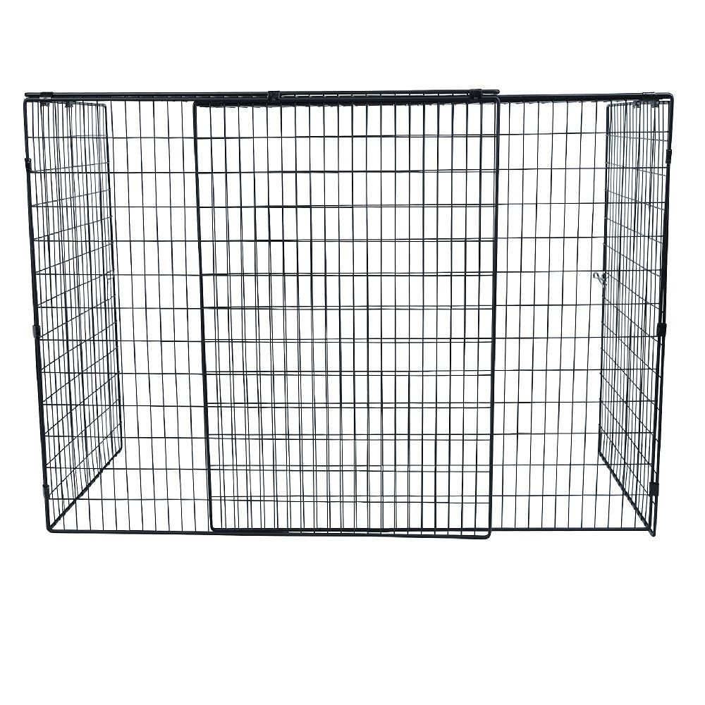 Safety Guard Fireplace Extendable Fire Surround Woodburner Black