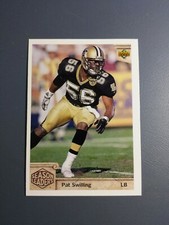 PAT SWILLING 1992 UPPER DECK FOOTBALL CARD # 308 C1387