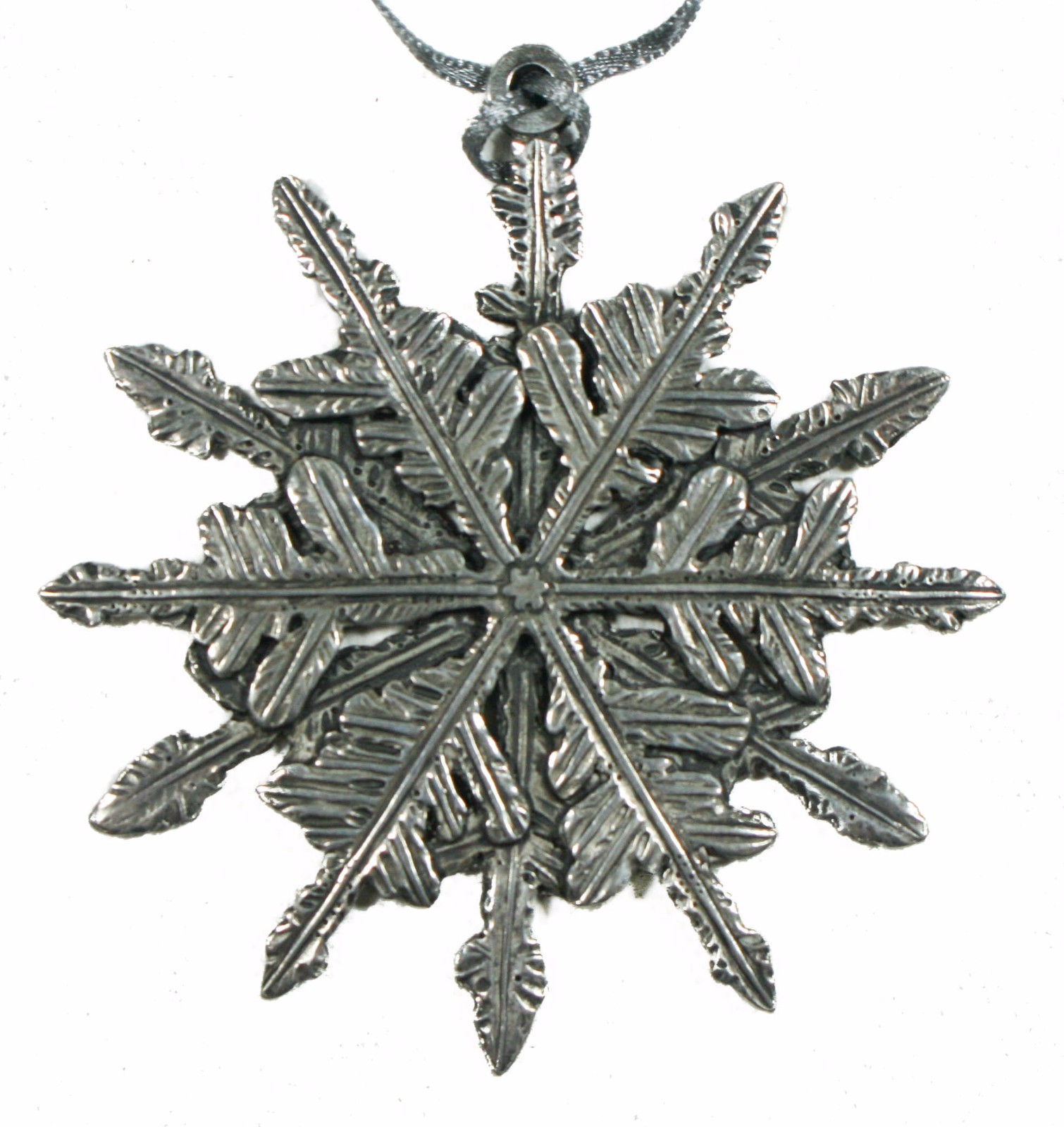 Metal Snowflake Christmas Ornament Holiday Decoration