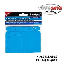 BlueSpot - 4 PCE Flexible Filling Blades (Plastic) 50-120MM