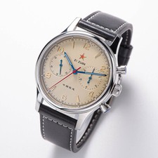 SEAGULL 1963 40mm 2024 Sapphire Mechanical Chronograph watch SU1963RD40BK