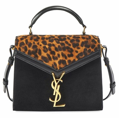 ysl leopard bag