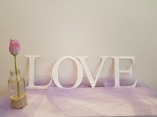 3D letter 20cm, wedding decoration LOVE, chooce A-Z; 0-9