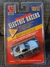 Life-Like 1997 Chevy C5 Corvette HO Slot Car "Fast Trackers" Silver Carded New
