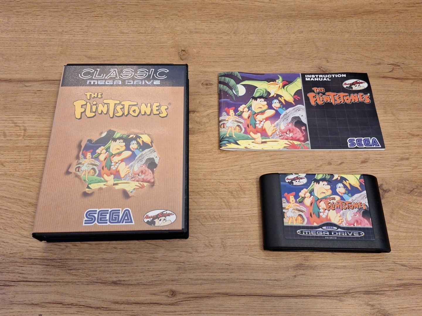The Flintstones Sega Mega Drive  PAL Megadrive COMPLET Classic Edition 