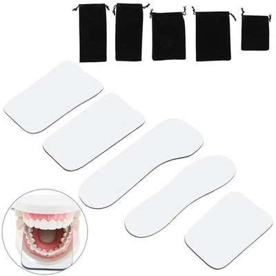 5 PCS Dental Photographic Mirror Orthodontic Photography Reflector for Dentist
