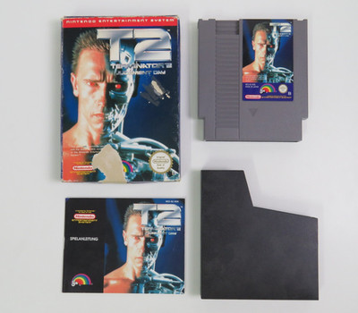 T2 Terminator 2: Judgment Day - Nintendo NES - PAL B - OVP - CIB - Komplett !