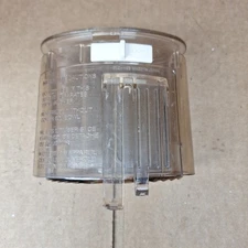 Cuisinart DLC-10 Plus Chute Assembly NO Pusher Amber Replacement Part DLC-118B