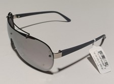 Tahari Gunmetal Shield Square Style Aviator Sunglasses NWT Tahari TM133 Gunmetal Aviator Sunglasses Wrap | Mercari main image 4