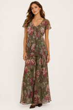 Vintage Miss Dorby Womens Fairy Maxi Dress Size 10 Whimsigoth Forest Folklore