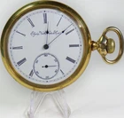 Elgin 16 Size 11 Jewel Gold Filled Mechanical Pocket Watch RUNS!