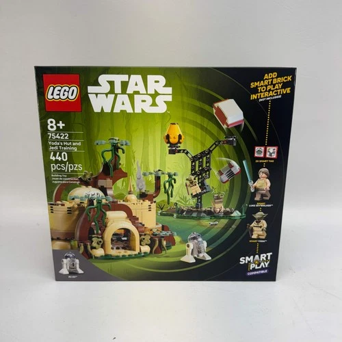 New Lego Star Wars Smart Play Yoda’s Hut and Jedi Training Building Toy 75422