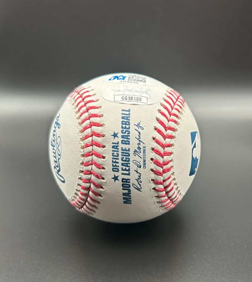 Bradley Zimmer Firmado OML Béisbol "Máquina" Inscripción JSA GG58188 CERTIFICADO DE AUTENTICIDAD Foto 4 de 4