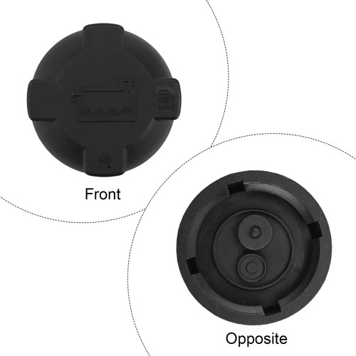 Bouchon de radar système de refroidissement plastique noir compatible avec pour - Picture 11 of 12