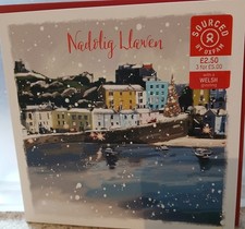 Nadolig Llawen Welsh Singular Christmas Card
