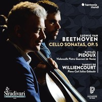 Raphael Pidoux - Beethoven Cello Sonatas Op. 5 - Cd Album - G1398Z