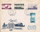 french colonies syria 1949 upu set on illustrated FDC