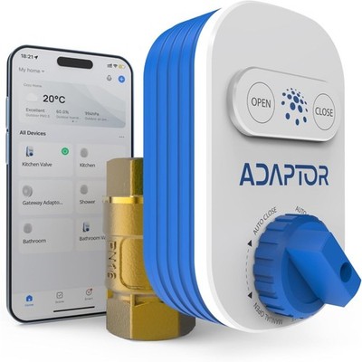 Zigbee 3.0 Smart Water Shut Off Valve 3/4 Inch Automatic Leak Detection Valve