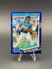 2023 Donruss Optic - Rated Rookie Brenton Strange #251 Purple Shock Prizm (RC)