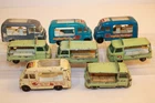 8 Vintage 1960's Matchbox Lesney Commer Ice Cream / Bottle Float Trucks Vans