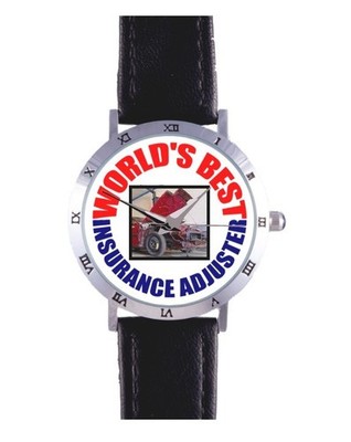 WORLD'S GREATEST INSURANCE ADJUSTER WATCH: CAR, HOUSE, PROTECT,RARE COLLECTIBLE!