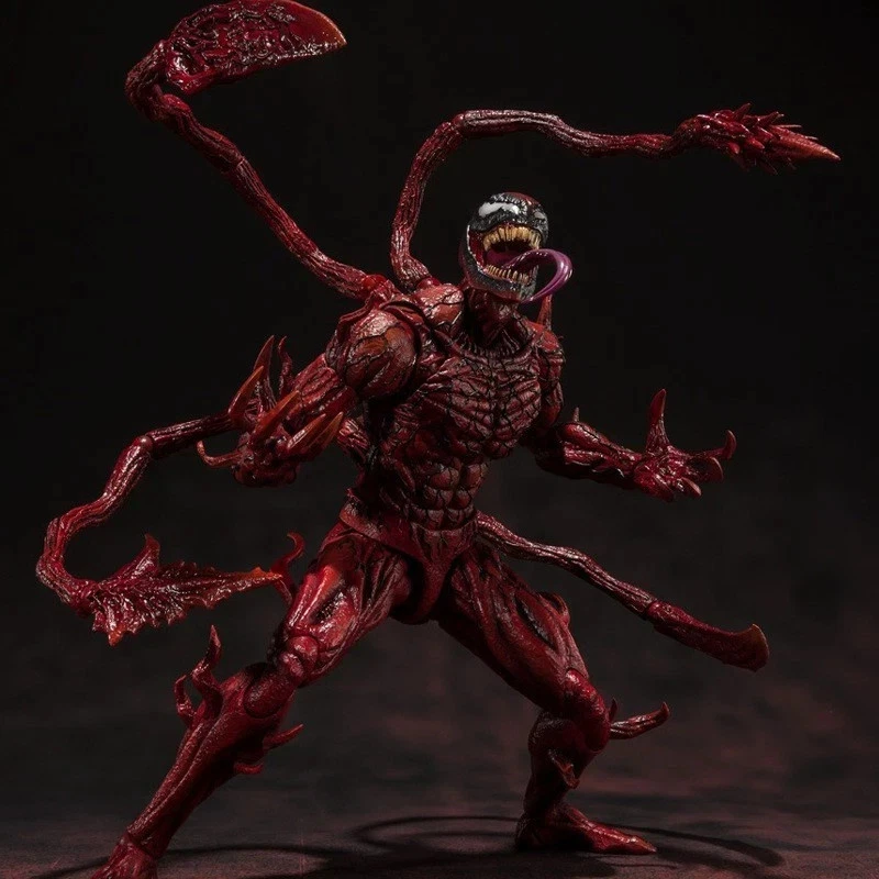Venom : Let There Be Carnage 8" Action Figure Toy Gift w/Exchangeable Accessory image 1