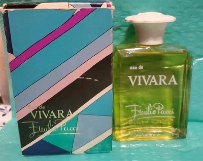 EMILIO PUCCI EAU DE VIVARA COLOGNE PERFUME 4 FL OZ FLUID #794 NOS NIB VINTAGE
