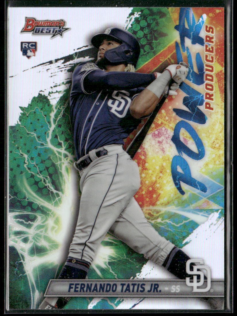 2019 Bowman's Best #PP-FTJ Fernando Tatis Jr. Power Producers