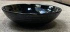 Vintage Bauer 9" Low Salad Serving Bowl Hard   BLACK  Ring Ware