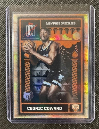 2025 Topps Signature Cedric Coward Base (RAW)