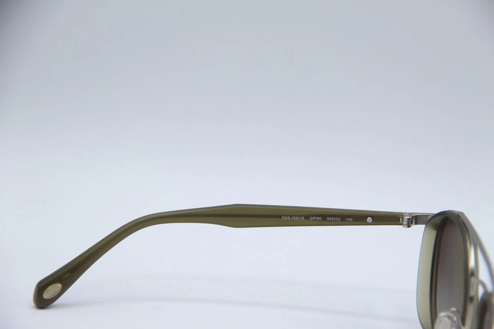 NUEVAS GAFAS DE SOL FÓSIL FOS 2082/S SIF9O VERDE METAL MONTURAS AUTÉNTICAS 50-22 Foto 3 de 4