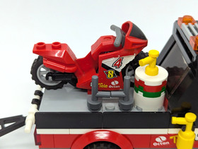 LEGO City: Racing Bike Transporter 60084 100% Complete w/Instructions - no Box