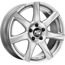 ALUFELGE MSW MSW 77 FUR FIAT BRAVO 6X15 4X100 FULL SILVER 27Z