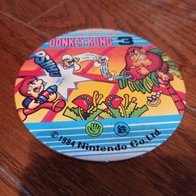 Donkey Kong 3 Famicom Showa Retro Marumenko Diameter 9Cm
