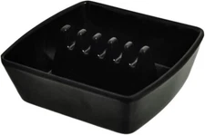 Black Melamine Safety Ashtray with Island TableCraft (set of 6)
