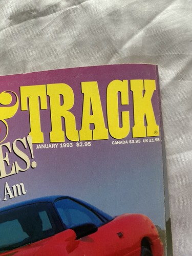 Road and Track Jan 1993 Camaro Z-28, Firebird Trans Am, Favorite Sports ID:64563 - Picture 5 of 6
