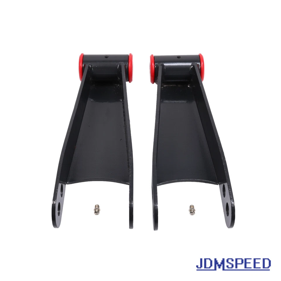 Rear Drop Shackles 3" For 2001-2010 Chevy Silverado GMC Sierra 3500HD 1500HD 2WD Foto 3 de 4