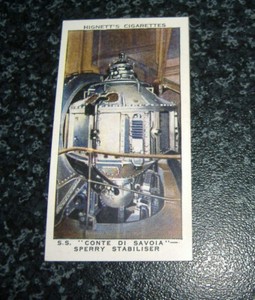 Hignett - Ocean Greyhounds No48 - S.S. Conte Di Savoia, Sperry Stabilisator