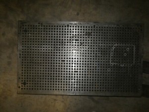 2.75" x 28" x 48" Aluminum Fixture Plate