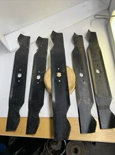 5 Unused (w/ surface Rust) Rotary 1031 Mower Blades for Cub Cadet MTD 42" Deck