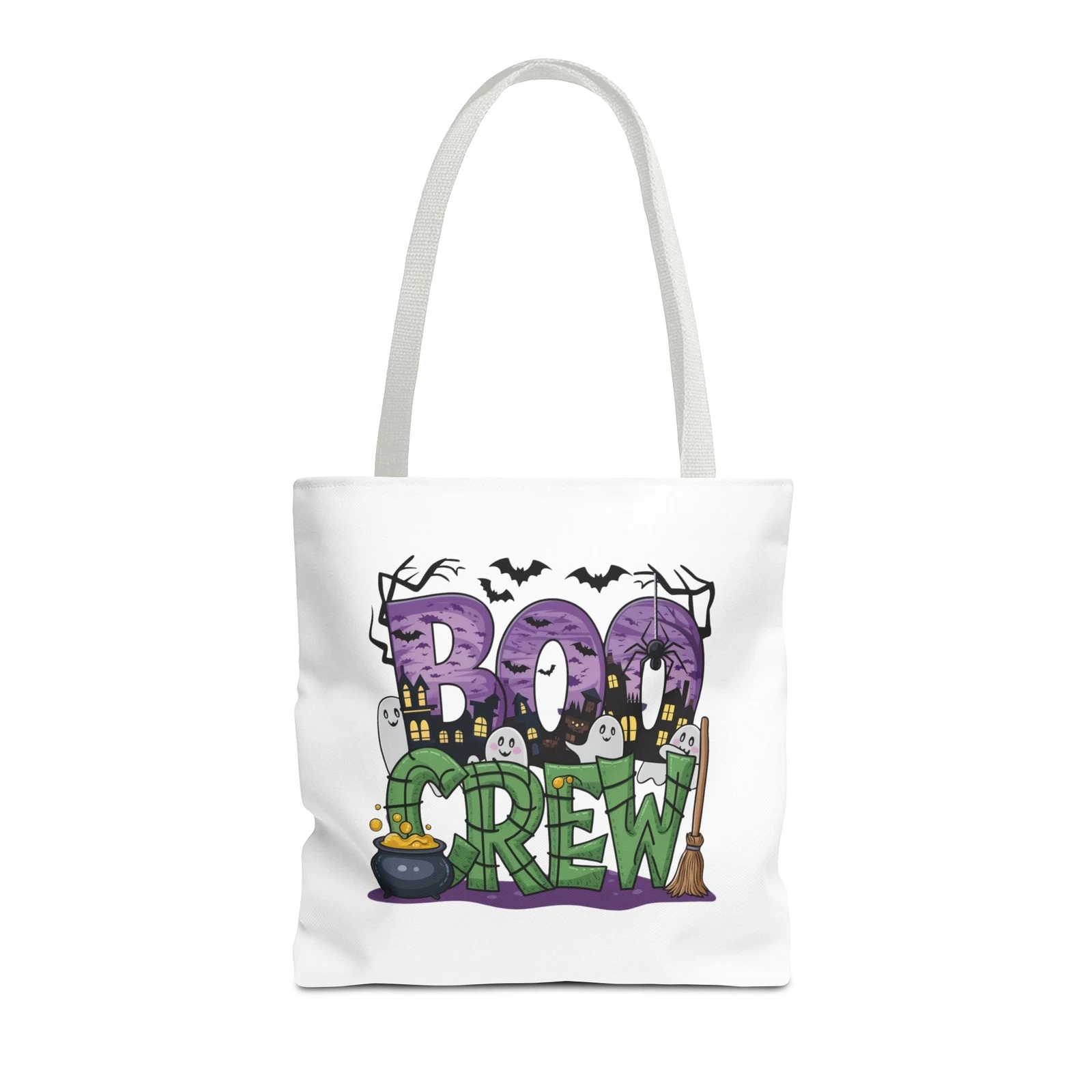 Boo Crew Halloween Tote Bag (AOP)