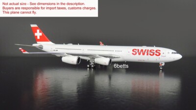 SWISS A340-300 1:200スケール [JFOX Models] www.JetCollector.com