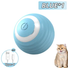 Cat Interactive Bouncing Ball Smart Cat Toys USB Automatic Rolling Magic Ball El