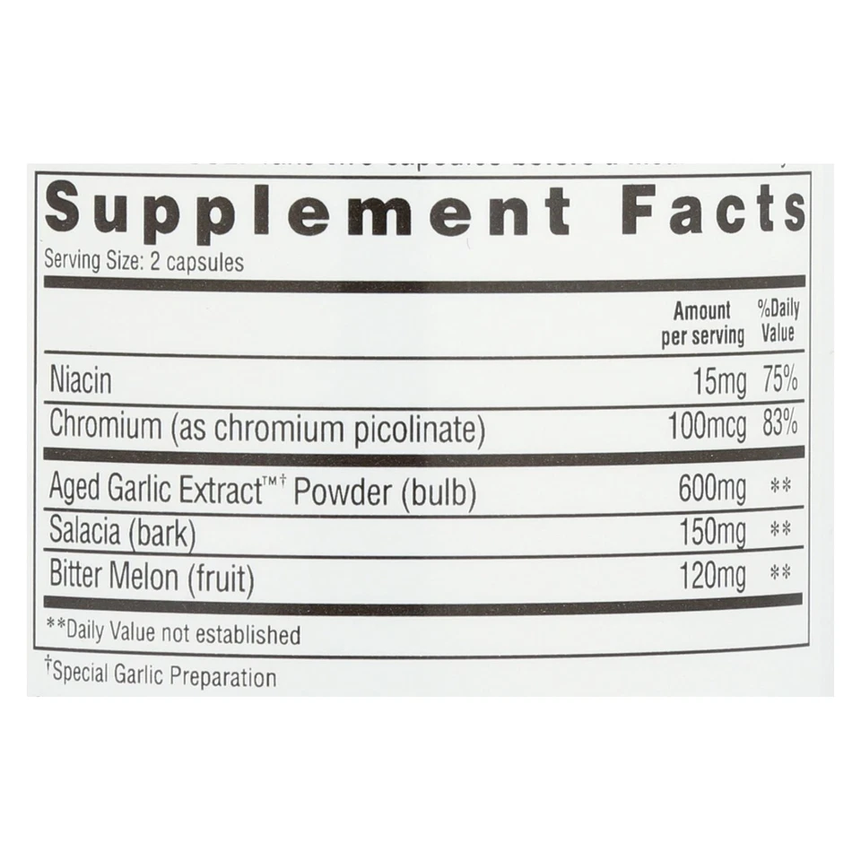 Kyolic Blood Sugar Balance 100ct (Pack de 3) Foto 2 de 3