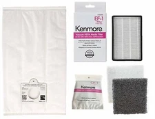 6 Kenmore Q/C  Vacuum Bags + 1 EF 1 (86889) + 1 CF 1 (81002) 5055 50557 50558