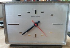 Vintage West German Blessing Mantle Clock Needs New Movement Or Repairing B11