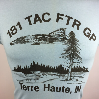 80s 90s 戦闘機 vtg tシャツ ARMY ミリタリー 軍物 シングル Vintage 80s Air Force Army Military Fighter Jet Airplane 181 Tac