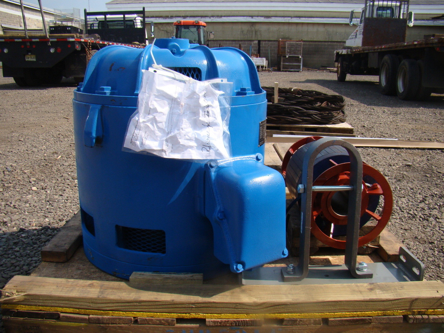 GE 125HP Electric Motor Housing 440v 015101 eBay